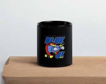 Minnesota Blue Ox RHI Black Glossy Coffee Mug