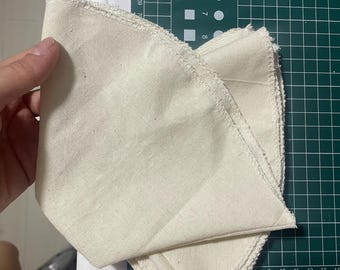 再利用可能なコットンコーヒーフィルター