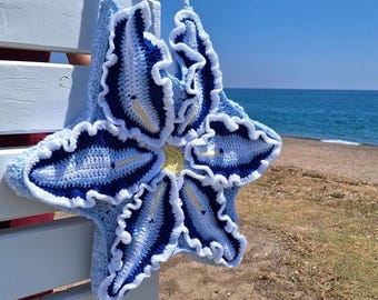 Crochet Lily Flower Bag – Handmade Statement Tote