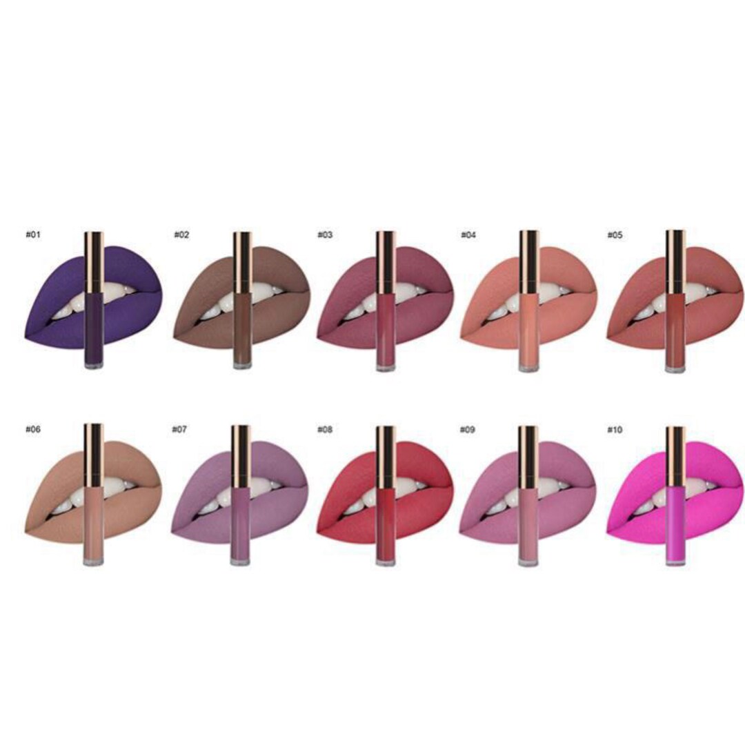 Matte Liquid Lipsticks - Etsy