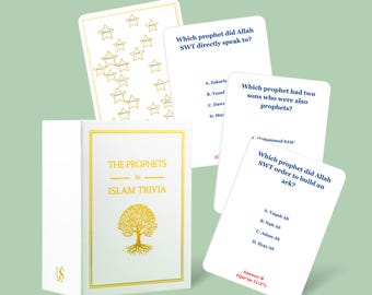 Islamic Trivia - The Lives of the Prophets Trivia Cards