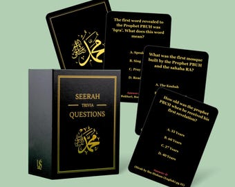 Islamic Trivia: Seerah of the Prophet - Trivia Cards