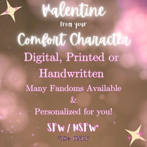 Valentine Letters - Custom Letters Made to Order for You!