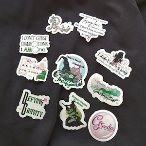 Wicked Sticker Pack, Waterproof Vinyl Decals