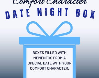Date Night Character Box, multiple sizes available