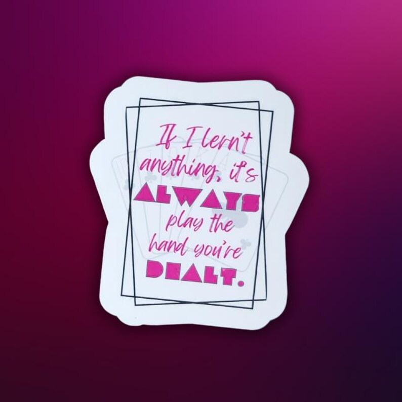 Gambit Sticker, Waterproof Vinyl Decals - Etsy