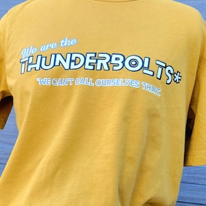 Thunderbolts* T-shirt, Bucky, Yelena, Alexi, Walker