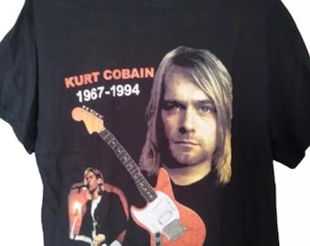 ヴィンテージ 1990 年代 NIRVANA カート コバーン 死亡証明書 ダメージ