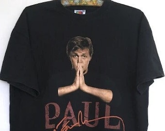 Camiseta vintage de la gira de Paul McCartney 2004 / Camiseta vintage de Paul McCartney / Beatles