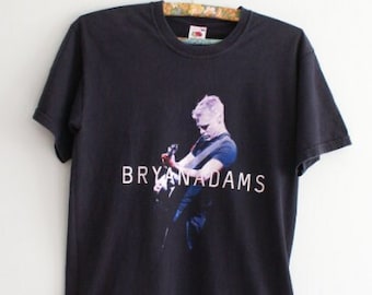 Vintage Bryan Adams T-shirt, Band T-shirt, Unisex Vintage T-shirt, Festival t-shirt, Band tee, Bryan Adams gift