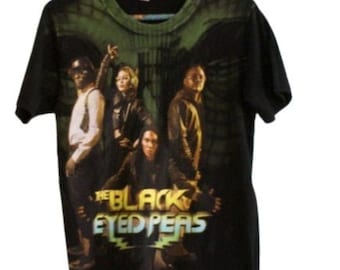 00s y2k ブラックアイドピーズ ラップ Tシャツ Lサイズ 黒 Vintage 2000s The Black Eyed Peas tshirt size S - Etsy 日本