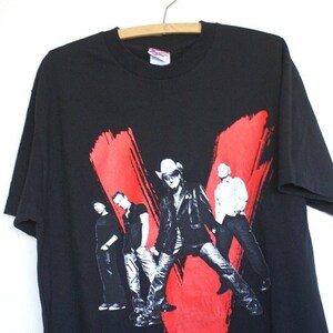 2006 U2 Vertigo Tour Vintage Band Tee Shirt With Back Print
