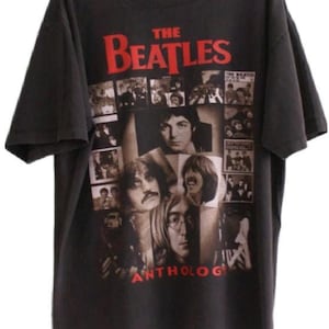 Vintage Beatles Anthology T-shirt, Paul McCartney shirt, John Lennon shirt, Band shirt