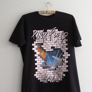 Vintage Pink Floyd T-shirt, Pink Floyd the Wall, Band T-shirt, Unisex Vintage T-shirt, image 1