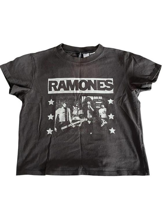 RAMONES バンドTシャツ 黒 80's ビンテージ Vintage 80s Ramones Featuring Richie Very Rare Shirt
