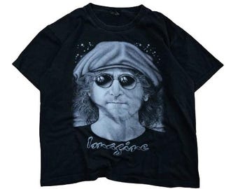 ヴィンテージ 70年代 ビートルズ 10 Tシャツ ブルー M 10周年記念