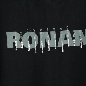 Vintage Ronan Keating Tour T-shirt, Extremely Rare Ronan Keating T-shirt, Boyzone t-shirt, Unique and extremely rare Vintage Ronan Keating image 4