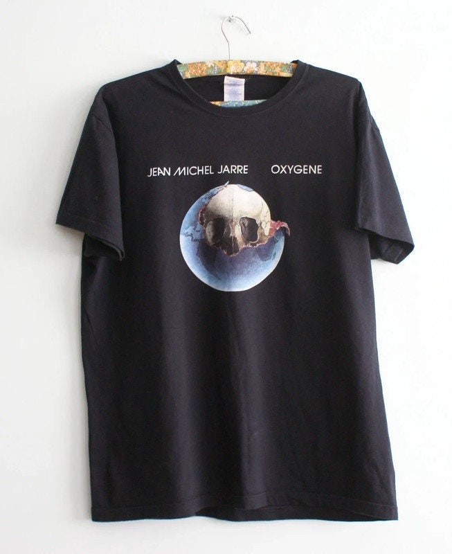 Vintage Jean Michel Jarre Oxygene T-shirt - Iconic Musician