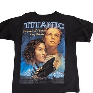 Vintage 90s Titanic T-shirt - Etsy Vintage 90s Titanic T-shirt - Etsy