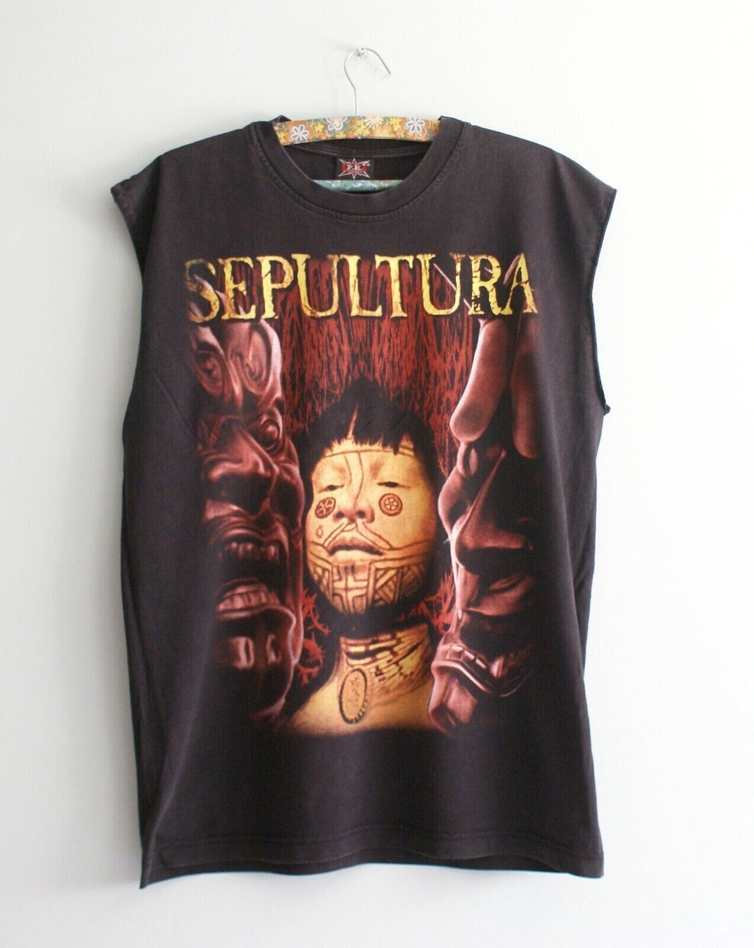 Sepultura Roots T-shirt, Vintage Sepultura T-shirt, Vintage Band T