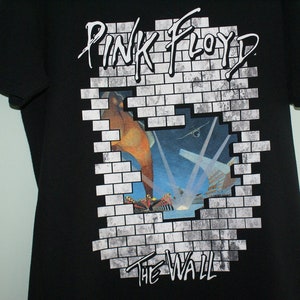 Vintage Pink Floyd T-shirt, Pink Floyd the Wall, Band T-shirt, Unisex Vintage T-shirt, image 6