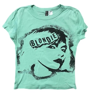 Vintage y2k style Blondie  Band Tee - Retro Style crop top Concert T-Shirt with Iconic Photo - Classic Rock Apparel - Music Lover Gift