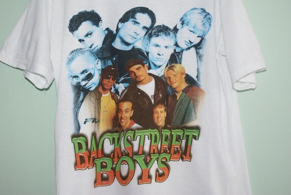 Vintage Single Stitch Backstreet Boys t-shirt, Ba… - image 4