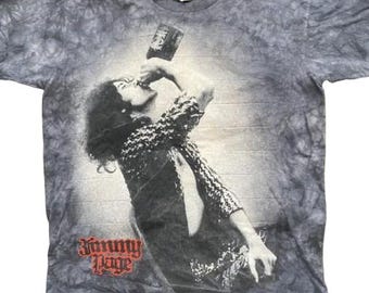 Vintage 2005 Jimmy Page shirt by Liquid Blue - Vintage Led Zeppelin Shirt - Tie Dye shirt -  Rock Band Merchandise