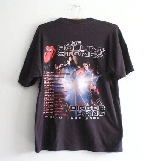 トップス ROLLING STONES 2006 A BIGGER BANG XL Rolling Stones Bigger Bang 2005-2006 Concert T-Shirt NWOT XL