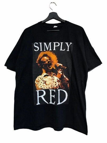 90s Simply Red Concert T-shirt - Authentic Vintage Tour