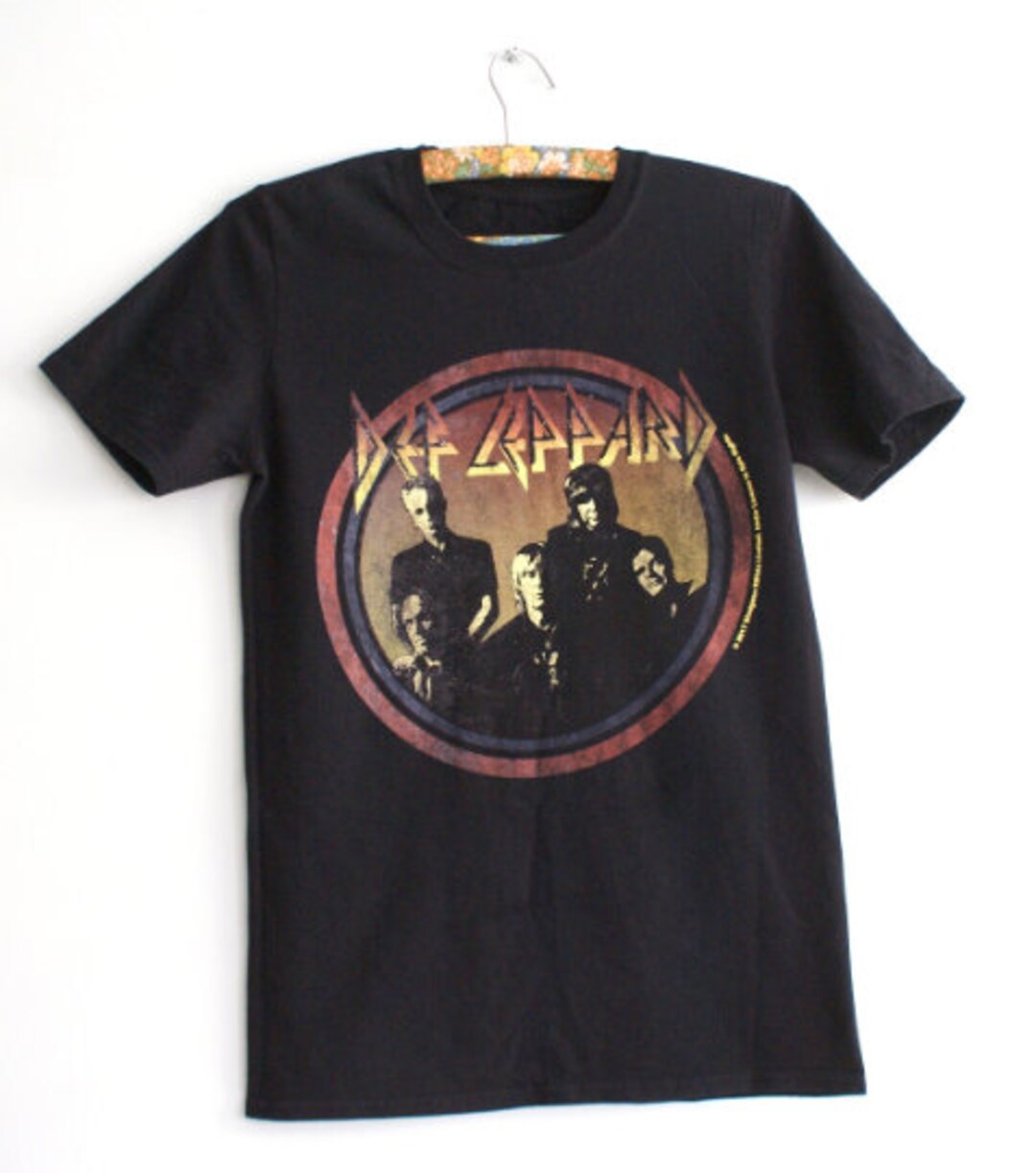 Licensed Def Leppard Shirt Vintage Band Shirt Def Leppard Gift Festival
