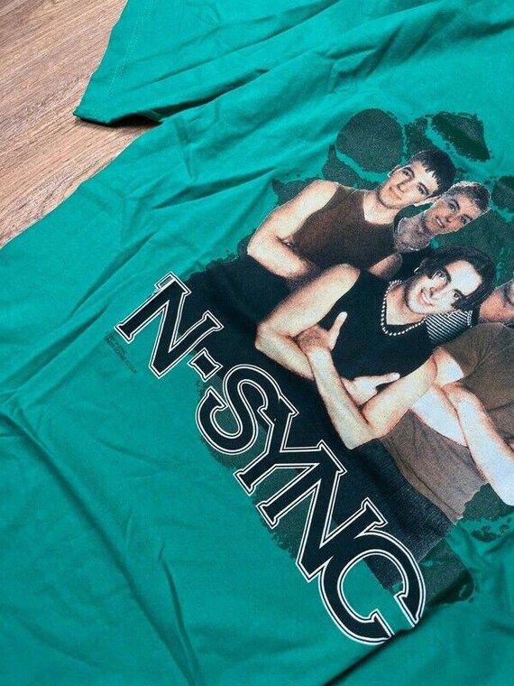 Vintage 1997 N Sync Tee - Y2K Justin Timberlake B… - image 4