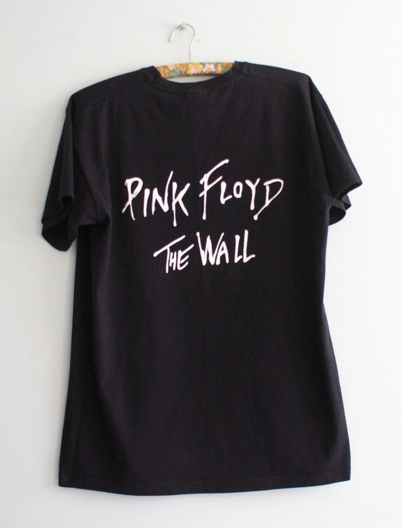 Vintage Pink Floyd T-shirt, Pink Floyd the Wall, Band T-shirt, Unisex Vintage T-shirt, image 4