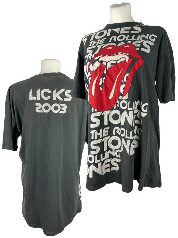 2003 ヴィンテージ ローリング ストーンズ ツアー T シャツ T シャツ