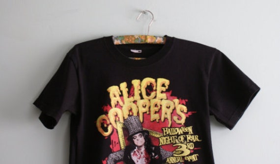 Official Alice Cooper Tour T-shirt, Rare Alice Co… - image 6