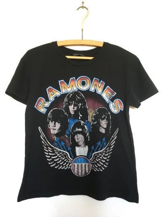 Unique Colorful Licensed Ramones Ladies Shirt Band T-shirt