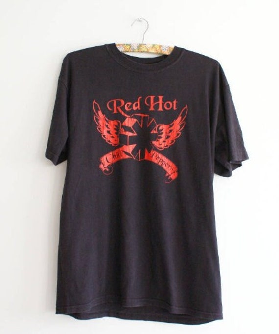 Vintage Red Hot Chili Peppers Tee - Rare European Tour Merch, Rock 