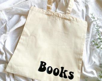 Bolsa "Libros" | Ideas para regalar libros, regalos para ratones de biblioteca, regalos para amantes de los libros, regalo para ratones de biblioteca, útil, bolsa para libros