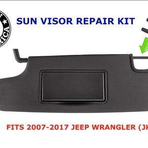  Sun Visor Repair Kit for Jeep Wrangler JK JKU 2007