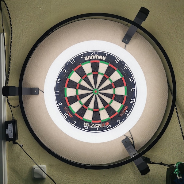 6 cm "Pro" surround for the dartboard. Ecological, sustainable and locally produced. Visually very elegant. For advanced users and professionals.