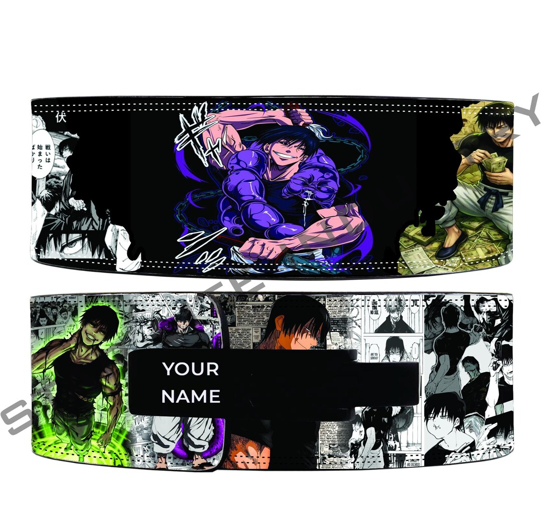Toji Fushiguro Anime Lever Lifting Belt: JJK Powerlifting Gym Belt - Etsy
