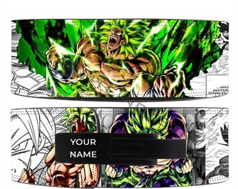 Dragon Ball Z Broly Lever Belt: Anime Powerlifting Gym Belt