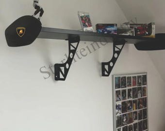 lamborghini Style Spoiler Shelf – Aerodynamic Rear Wing WallShelf with Bold Lettering