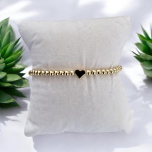 14k Gold-Filled Heart Bracelet