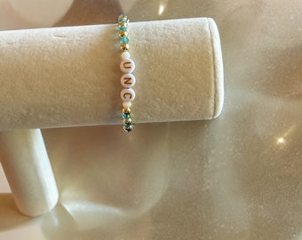 UNC Tarheels 14k Gold-Filled Beaded Bracelet