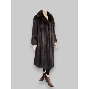 Vintage Ranch Mink Coat (Brown) -Medium