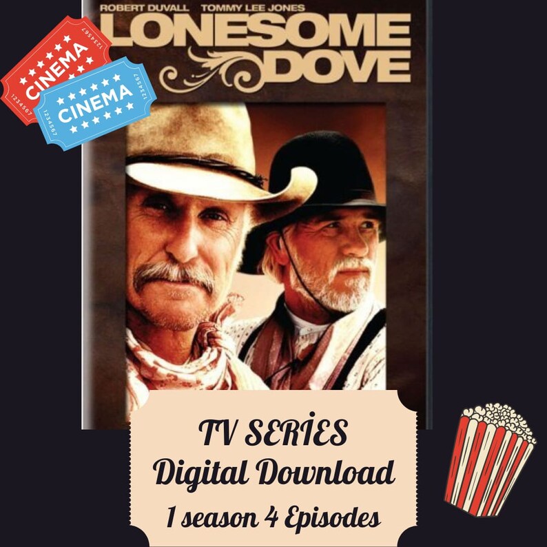 Lonesome Dove Tv Series Etsy