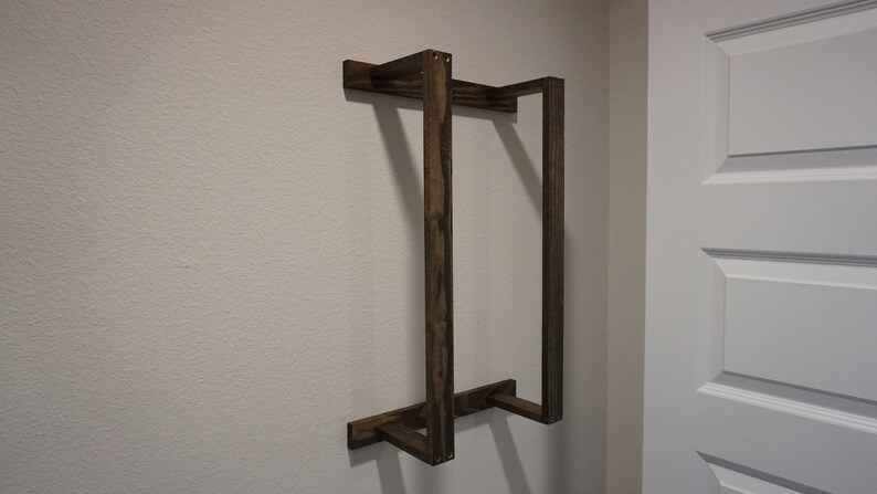 Rustic Towel Rack, Rustic Towel Holder - Etsy