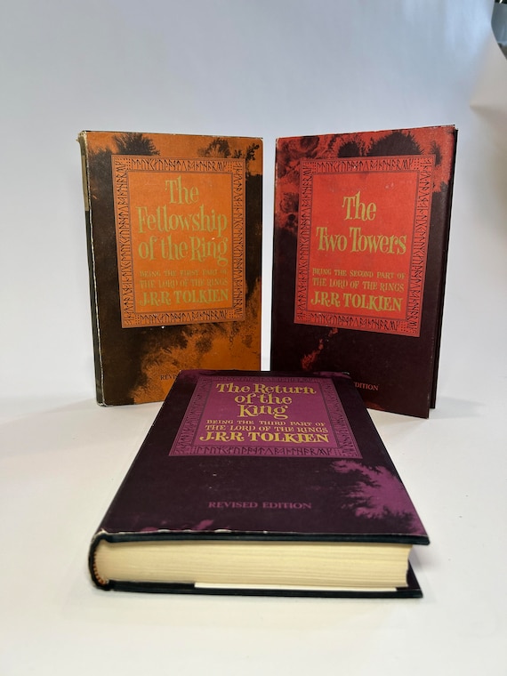 洋書 THE LORD OF THE  RING Vintage Lord of the Rings Houghton Mifflin Box Set 2nd Revised