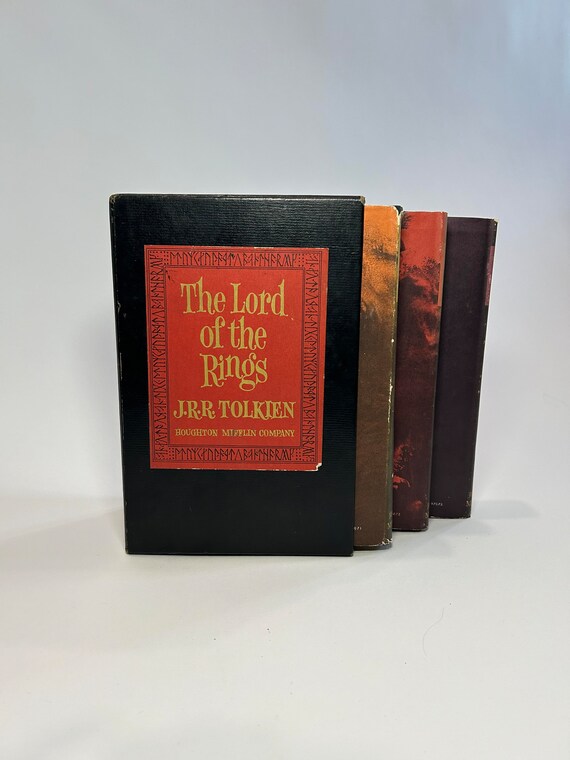 Vintage Lord of the Rings Houghton Mifflin Box Set 2nd Revised